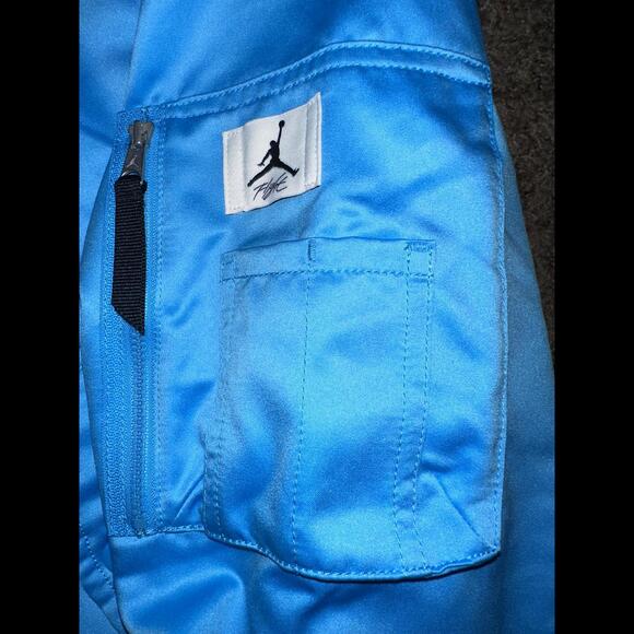 Nike Jordan Flight Renegade Bomber Blue Jacket Sample - Picture 3 of 11